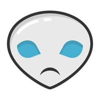 Trendy Alien Concepts vector