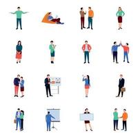 Trendy Sportsman Concepts vector