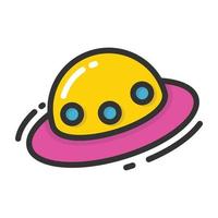 Flying Saucer Concepts vector