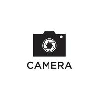 camera store logo design template vector