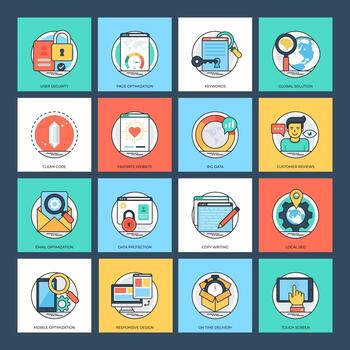 Creative Web Development vector