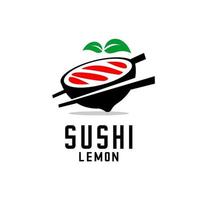 logo de vector de sushi