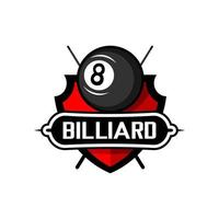 LOGO BILLIARD CAFE vector