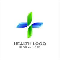 health logo design template vector