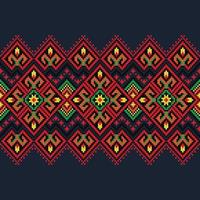 Ethnic pattern templates classical colored flat decor design for decorating, wallpaper, wrapping paper, fabric, backdrop and etc. vector