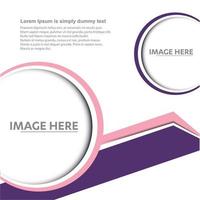 Flyer and brochure trifold template Wave Vector template abstract background Waves line