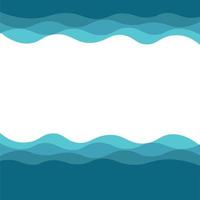 Flyer and brochure trifold template Wave Vector template abstract background Waves line