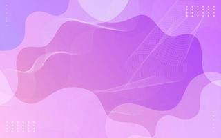 Gradient colorful geometric shapes background vector