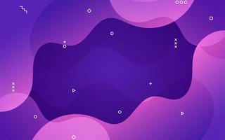 Gradient Colorful shapes background. Fluid gradient elements. vector