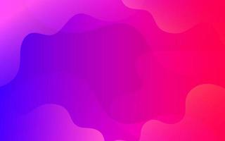 Gradient colorful geometric shapes background vector