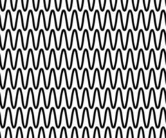 Wave line pattern vector