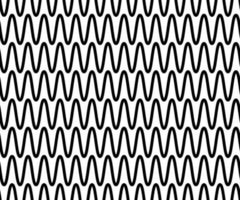 Wave line pattern vector