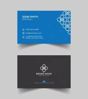 Creative and clean business card template vector