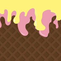 Ice Cream Digital Paper background pattern for commercial use clipart vector