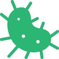 Bacterium biology science researchment icon vector