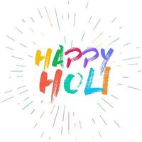 Happy Holi Festival vector