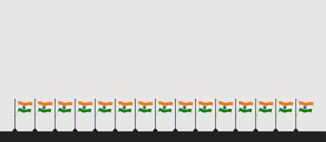 Republic Day India Background Vector Illustration, and Copy space area. Suitable to be placed on content with that theme.