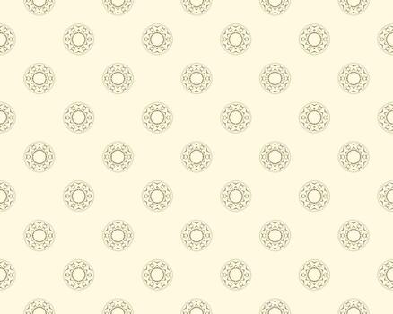 Seamless pattern in geometric ornamental style. Ornament seamless pattern vector