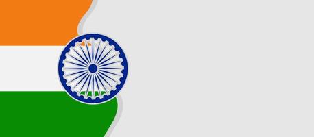 Ilustración de vector de fondo de la India del día de la república y área de espacio de copia. adecuado para ser colocado en contenido con ese tema.