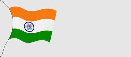 Republic Day India Background Vector Illustration, and Copy space area. Suitable to be placed on content with that theme.