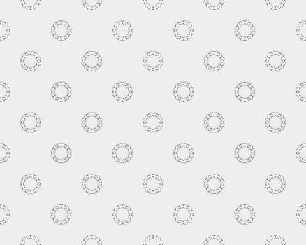 Seamless pattern in geometric ornamental style. Ornament seamless pattern vector