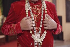 Javanese wedding dress, wedding ceremony photo