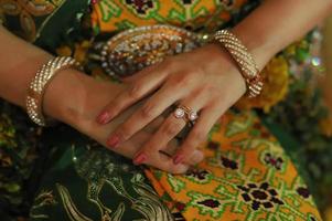 Javanese wedding dress, wedding ceremony photo