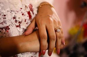 Javanese wedding dress, wedding ceremony photo