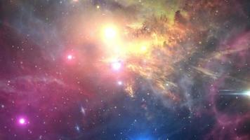 galactische ruimtesterren video