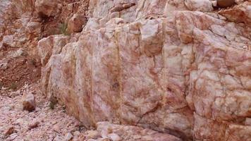 Quarry for quartz mining - Namibia Africa