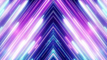 luz de néon brilhante loop animado música pop futurista fundo disco