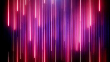 Glowing Neon Light Loop animated futuristic pop music background disco