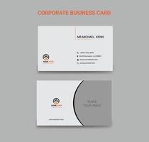 Corporate Business Card Template vector