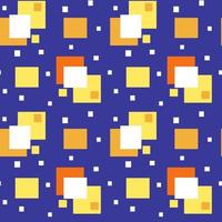 Geometric abstract seamless pattern. Retro background. Endless repeatable print. vector