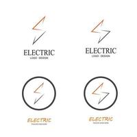 Lighting logo template for many purpose vector