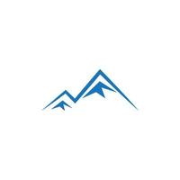 Mountain icon Logo Template Vector illustration design