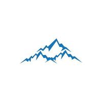 Mountain icon Logo Template Vector illustration design