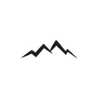 Mountain icon Logo Template Vector illustration design