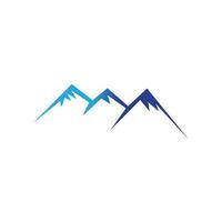 Mountain icon Logo Template Vector illustration design