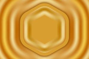 cloth gold background with circles vector