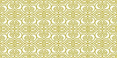unique ethnic gold background vector