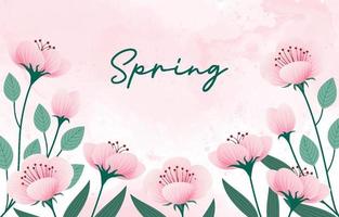 Beautiful Floral Spring vector