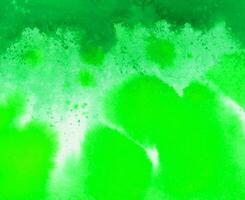 abstract light green watercolor hand painted gradient paint grunge texture and color splash pattern. photo