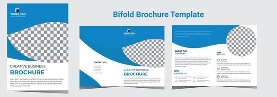 template layout design with cover page for company profile, annual report, brochures vector