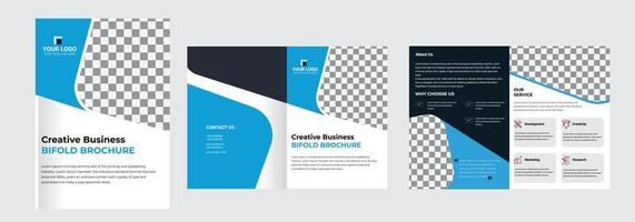 template layout design with cover page for company profile, annual report, brochures vector