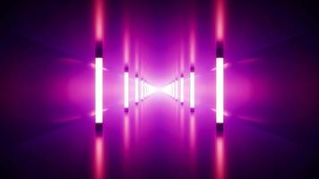 Purple Light Lamp Tunnel Loop video