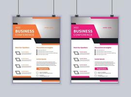 Creative Business Flyer Design. Moder Layout Design. Vector Design. Brochure Template