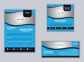 Flyer Banner or Social Media Template. Modern Layout Design. Vector Design. Creative Design. Business Template Design