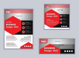 Flyer Banner or Social Media Template. Modern Layout Design. Vector Design. Creative Design. Business Template Design