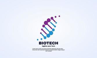 stock vector dna signs biotech icons modern illustrator
